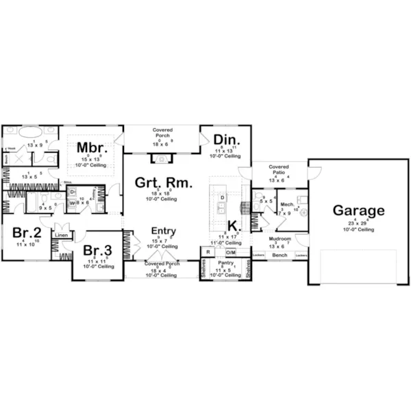 Floor Plan - 123D-0536