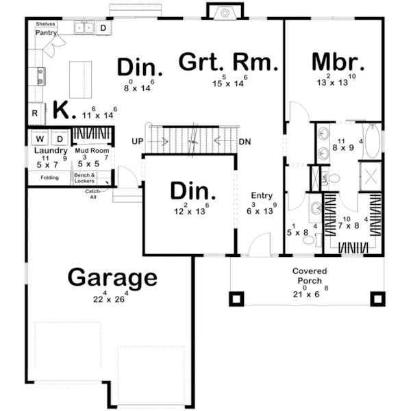 Floor Plan - 123D-0550