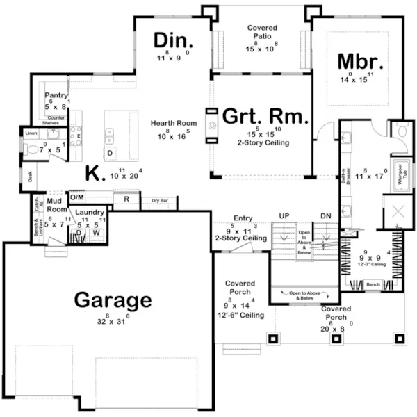 Floor Plan - 123D-0551
