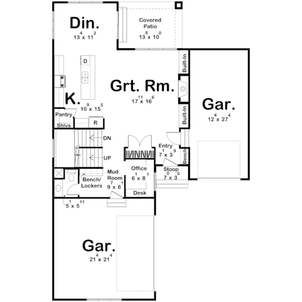 Floor Plan - 123D-0554