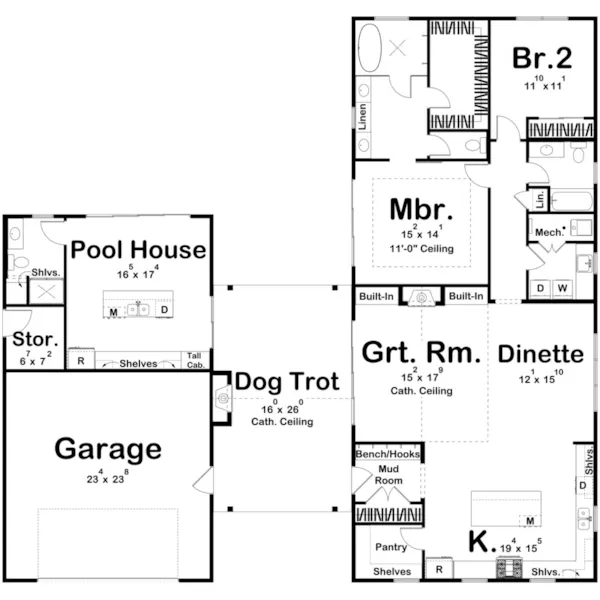 Floor Plan - 123D-0564
