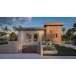 Modern House Plan Front of House 123D-0571
