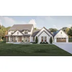 Modern Farmhouse Plan Front of House 123D-0577