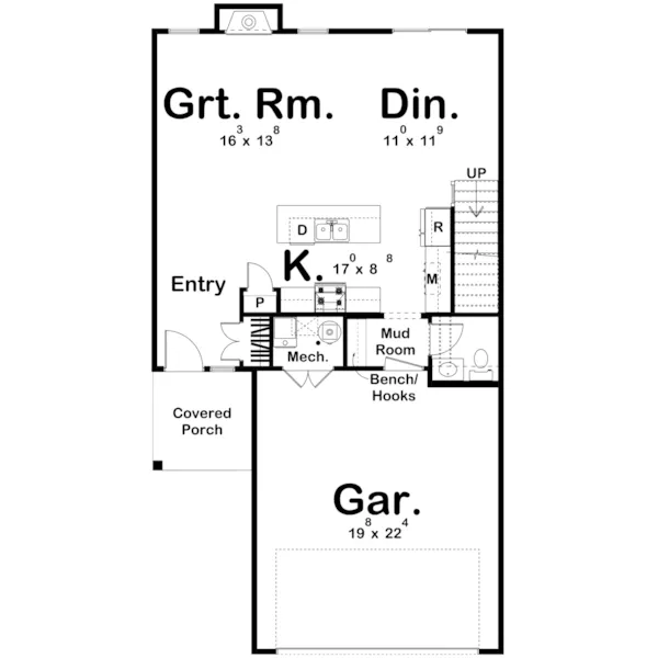 Floor Plan - 123D-0578
