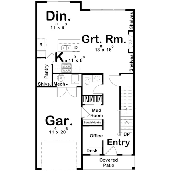 Floor Plan - 123D-0579