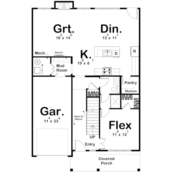 Floor Plan - 123D-0580