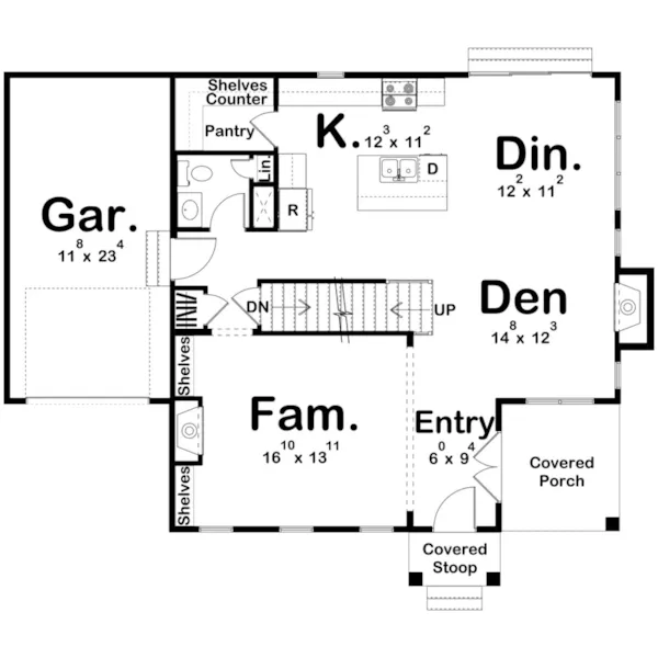 Floor Plan - 123D-0582