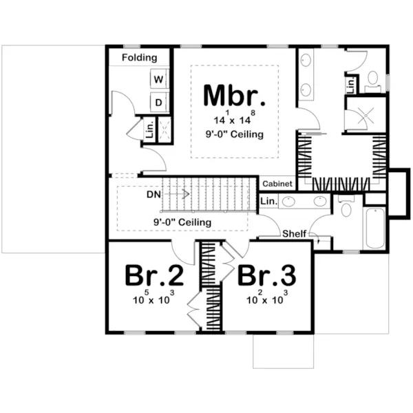 Floor Plan - 123D-0582