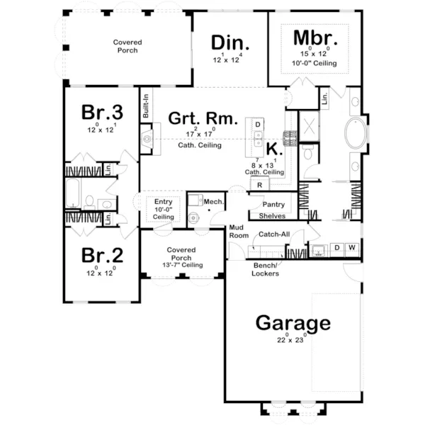 Floor Plan - 123D-0584
