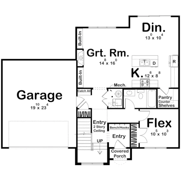 Floor Plan - 123D-0585
