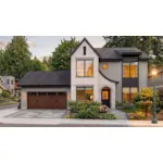 European House Plan Front of House 123D-0585