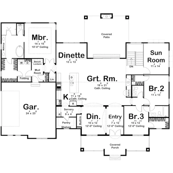 Floor Plan - 123D-0586