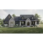 European House Plan Front of House 123D-0586