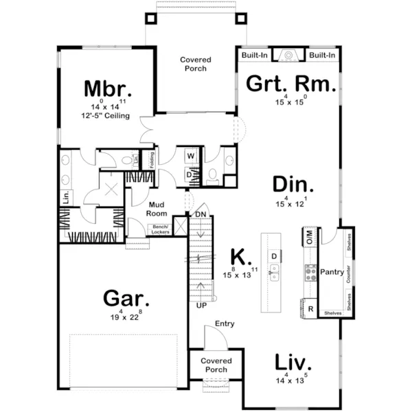 Floor Plan - 123D-0587