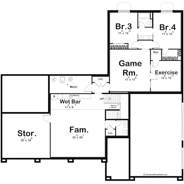 Floor Plan - 123D-0588