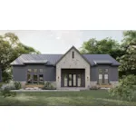 European House Plan Front of House 123D-0591