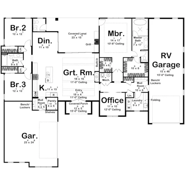 Floor Plan - 123D-0593