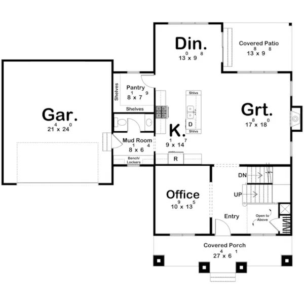 Floor Plan - 123D-0594