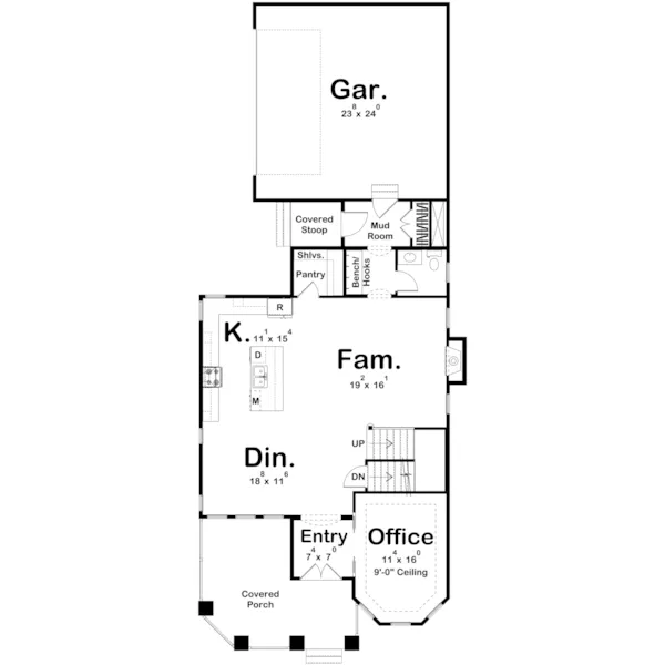 Floor Plan - 123D-0595