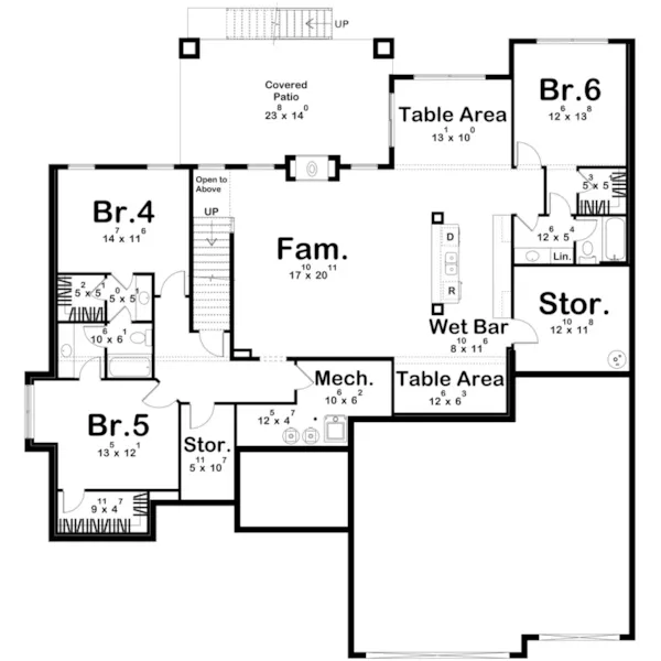Floor Plan - 123D-0599