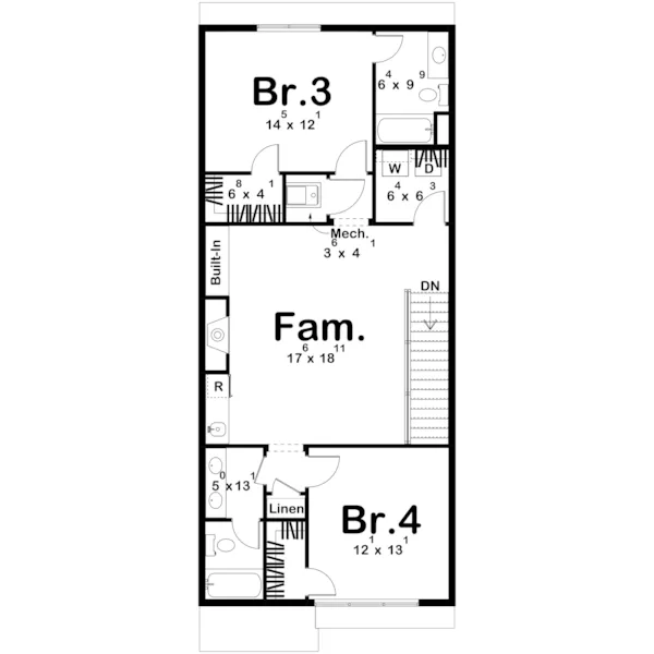 Floor Plan - 123D-0601