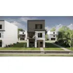 Modern House Plan Front of House 123D-0601