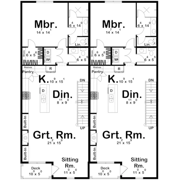 Floor Plan - 123D-0603