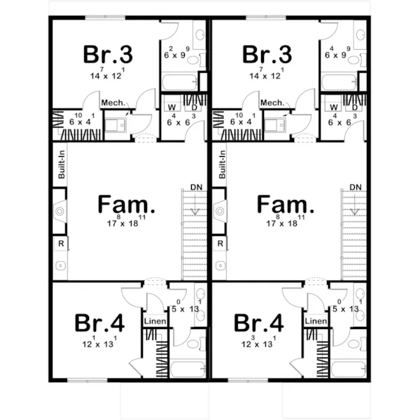 Floor Plan - 123D-0603