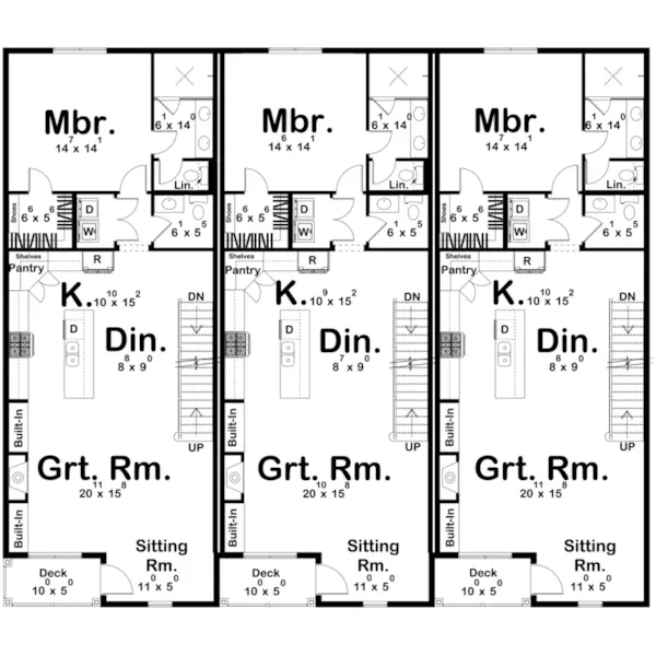 Floor Plan - 123D-0604