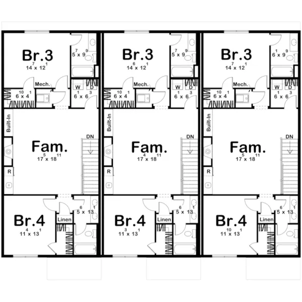 Floor Plan - 123D-0604