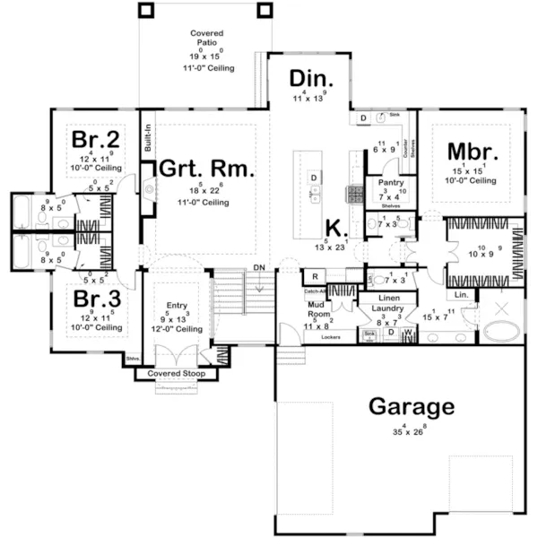 Floor Plan - 123D-0605