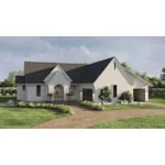 Cabin & Cottage House Plan Front of House 123D-0605