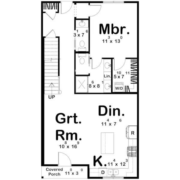 Floor Plan - 123D-0606