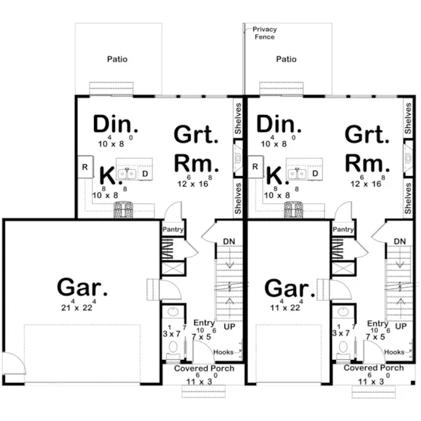 Floor Plan - 123D-0607