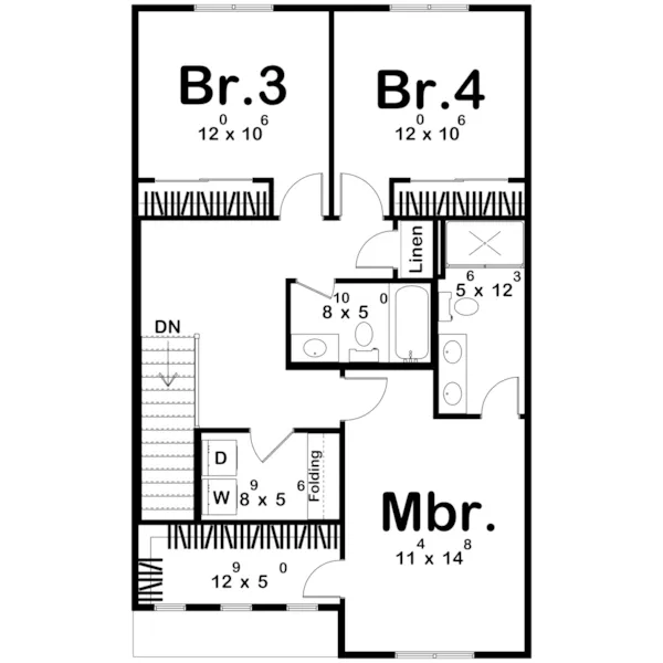 Floor Plan - 123D-0608