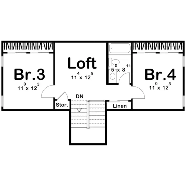 Floor Plan - 123D-0610