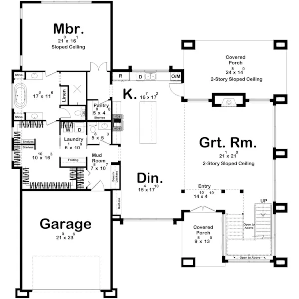 Floor Plan - 123D-0612
