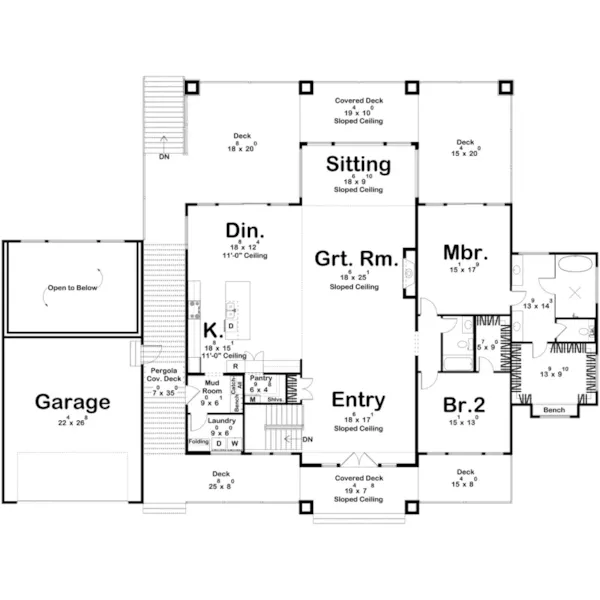 Floor Plan - 123D-0613