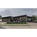 Rustic House Plan Front of House 123D-0613