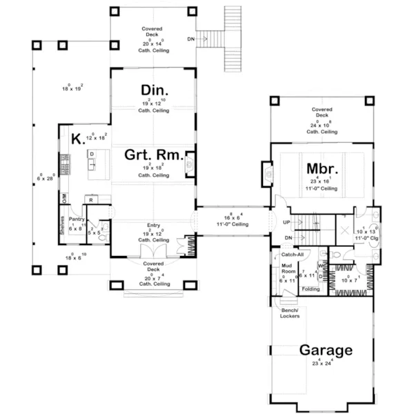 Floor Plan - 123D-0615