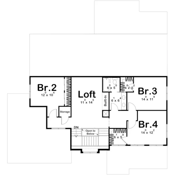 Floor Plan - 123D-0617