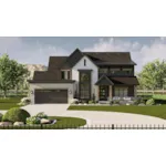 Craftsman House Plan Front of House 123D-0617