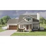 Craftsman House Plan Front of House 123D-0620
