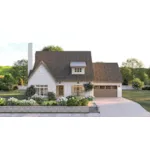 English Cottage House Plan Front of House 123D-0621