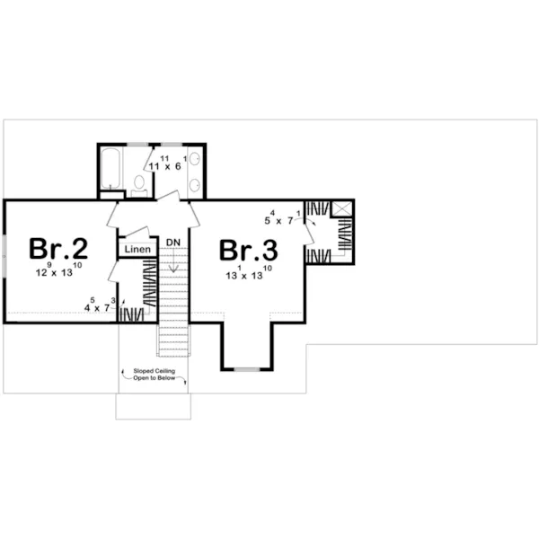 Floor Plan - 123D-0622