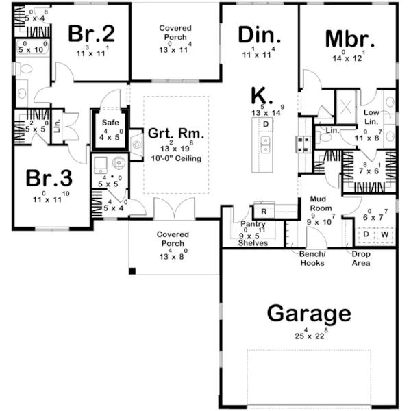 Floor Plan - 123D-0626