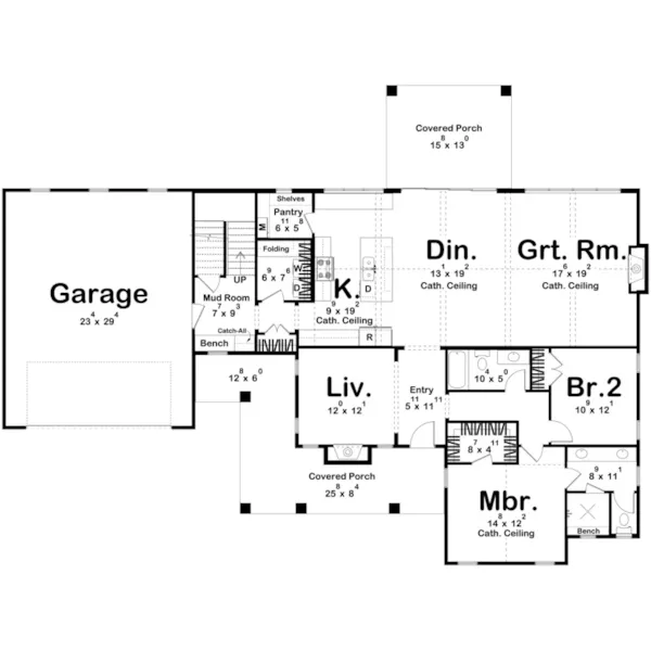 Floor Plan - 123D-0630