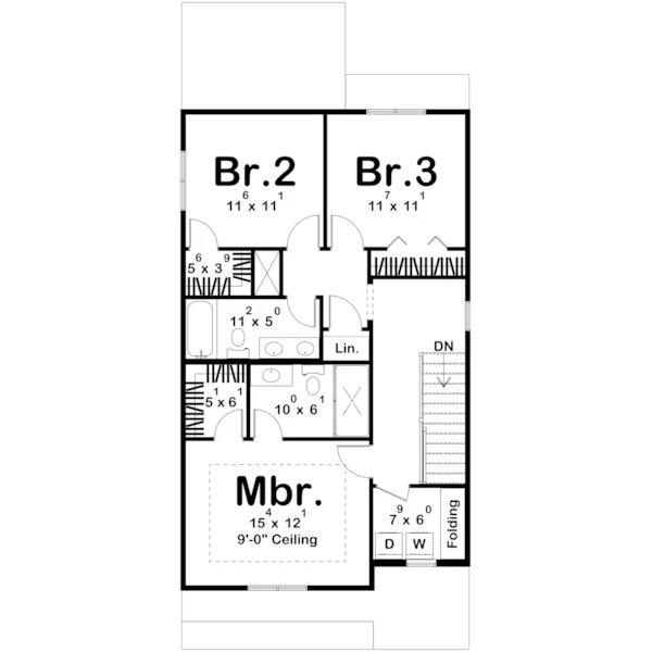 Floor Plan - 123D-0633