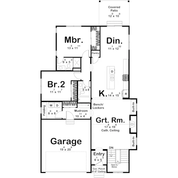 Floor Plan - 123D-0634