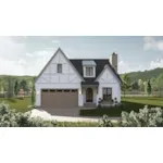 Traditional House Plan Front of House 123D-0634